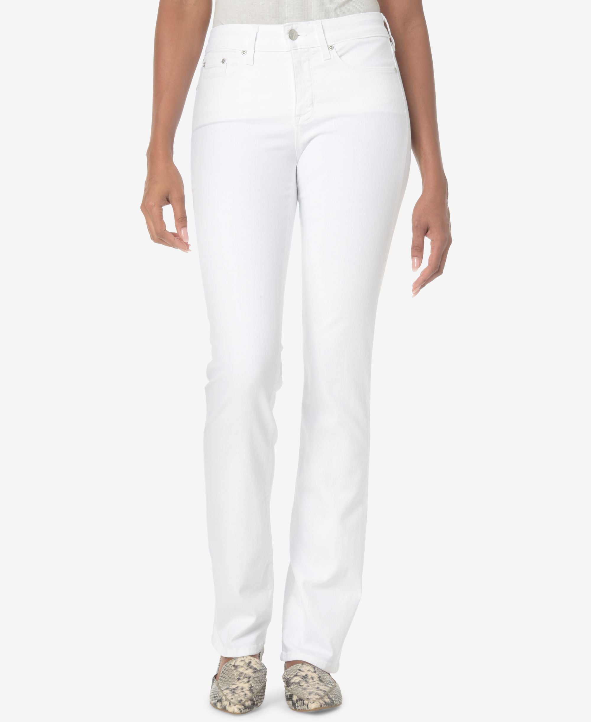 Marilyn Tummy-Control Straight-Leg Jeans