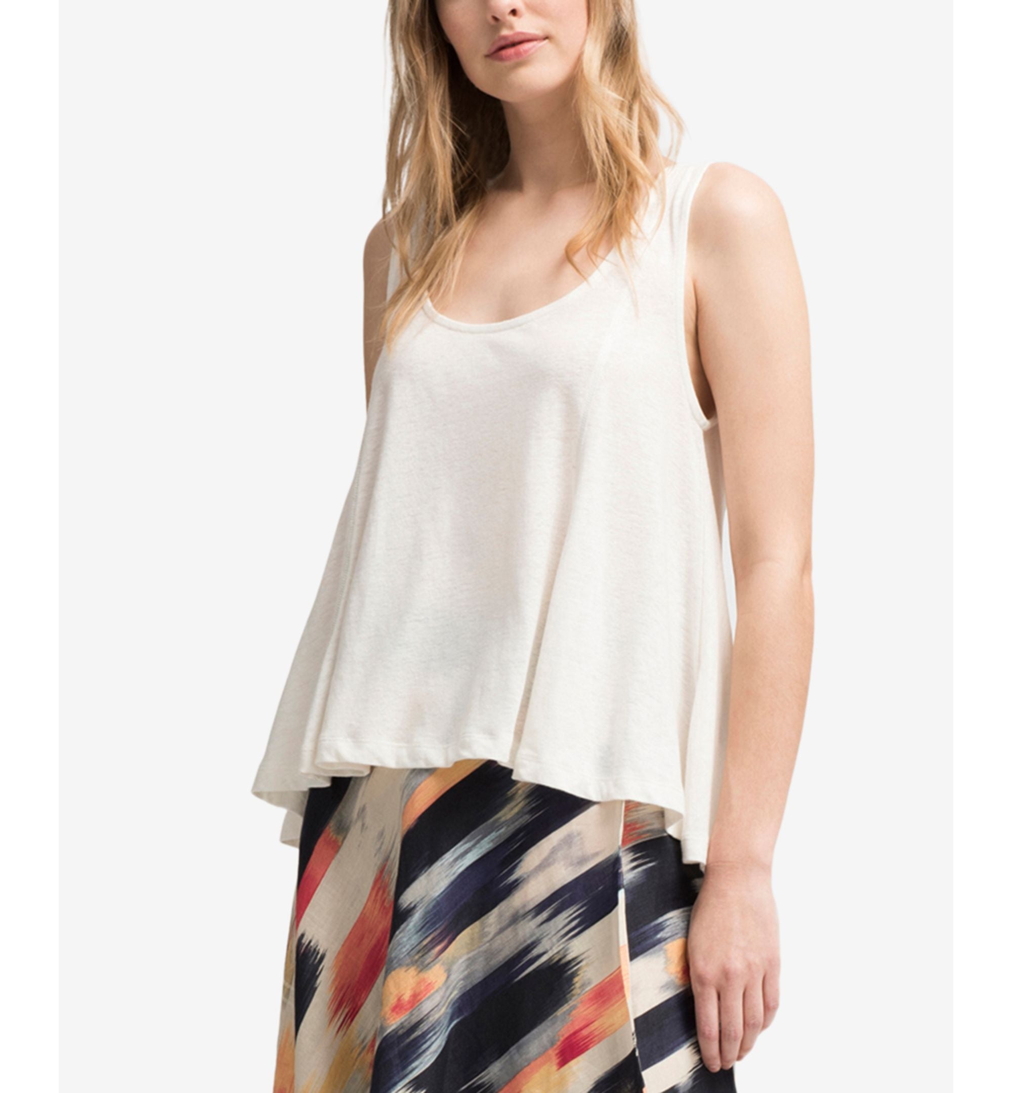 DKNY High Low Tank Top