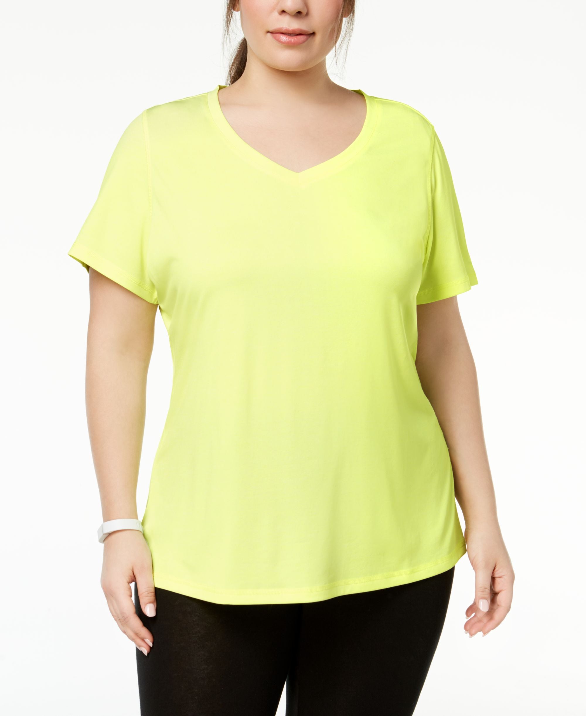 ID Ideology Plus Size Rapidry V Neck Performance T-Shirt