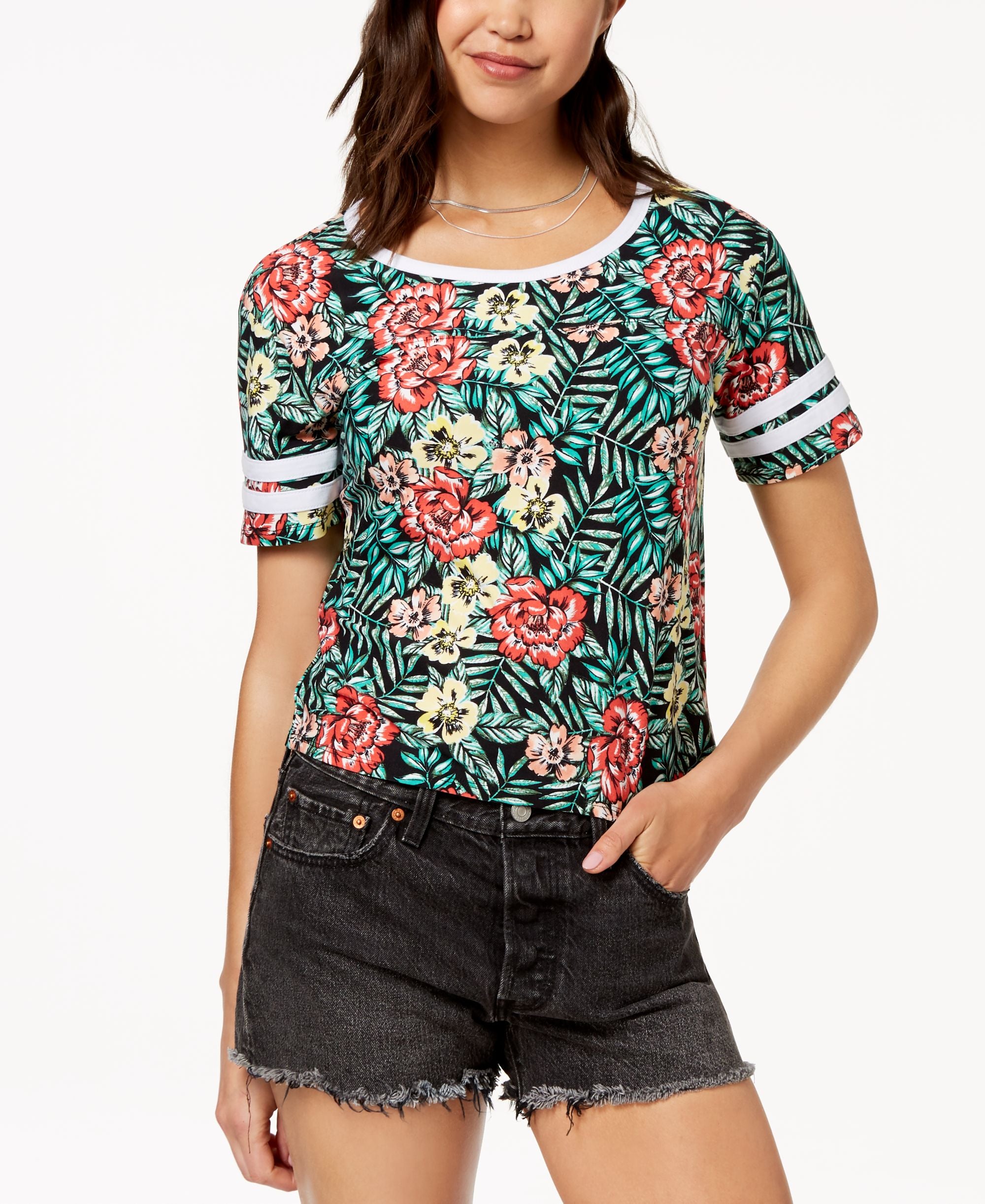 Ultraflirt By Ikeddi Juniors' Printed Football T-Shirt