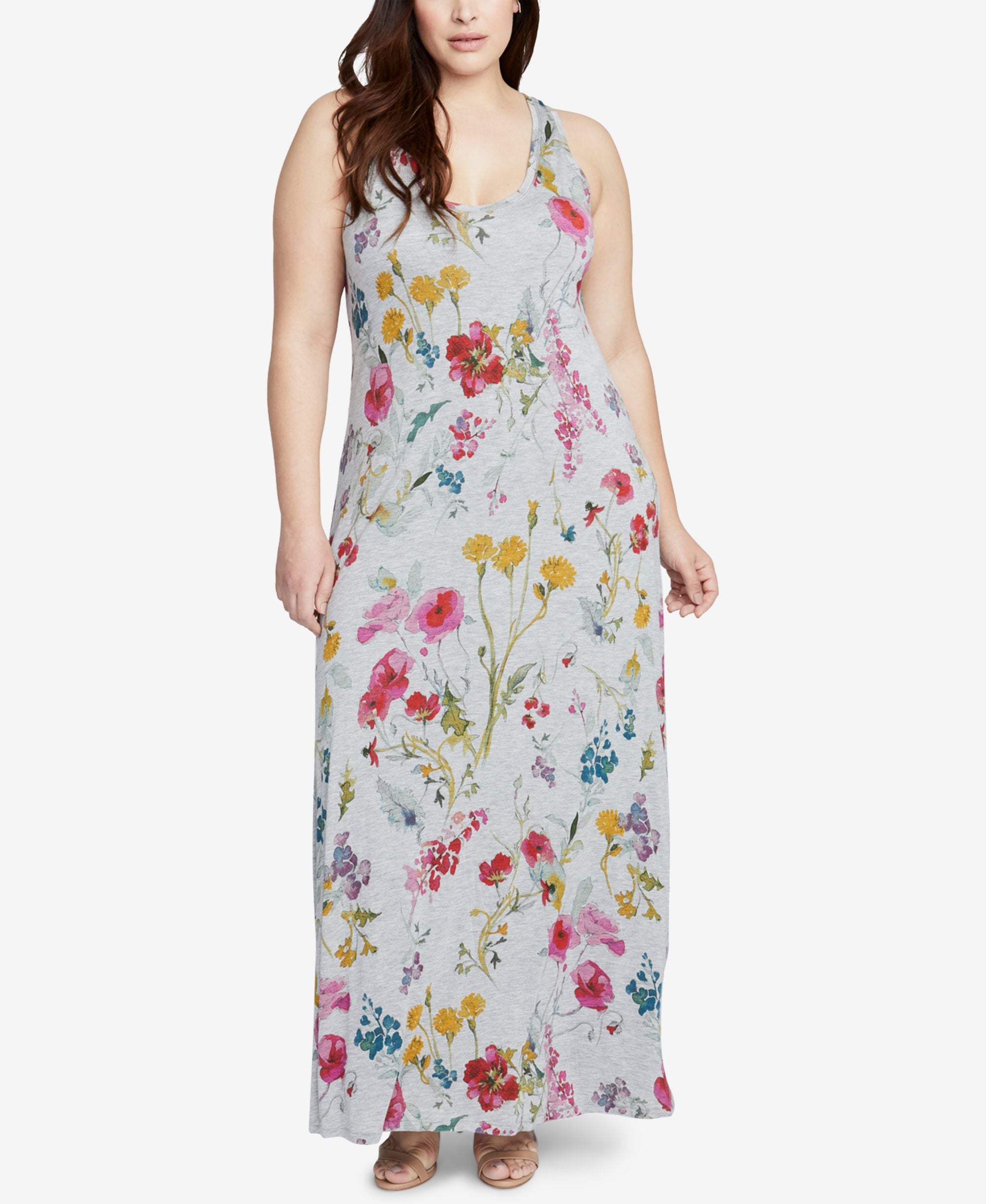 Rachel Rachel Roy Trendy Plus Size Racerback Maxi Dress
