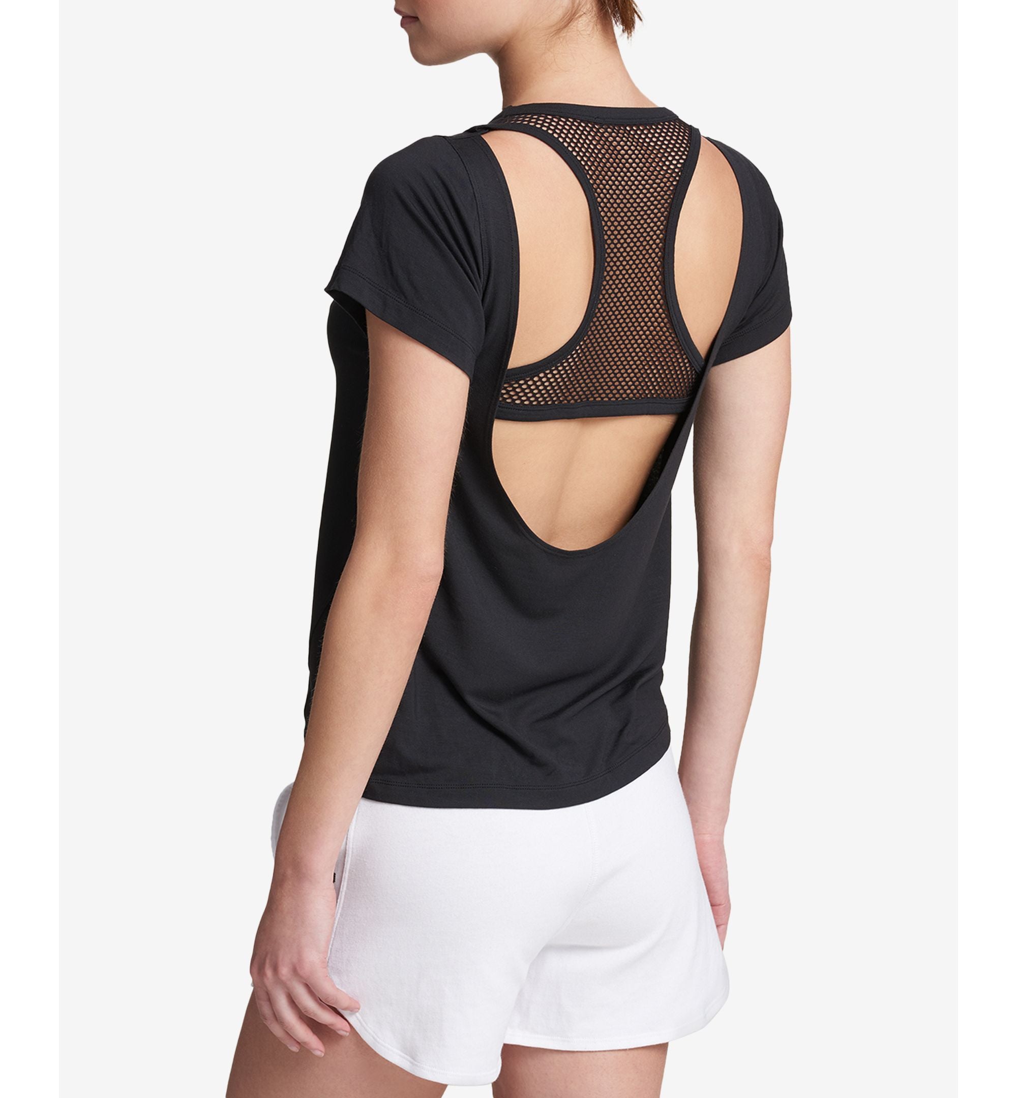 DKNY Sport Mesh Racerback T-Shirt