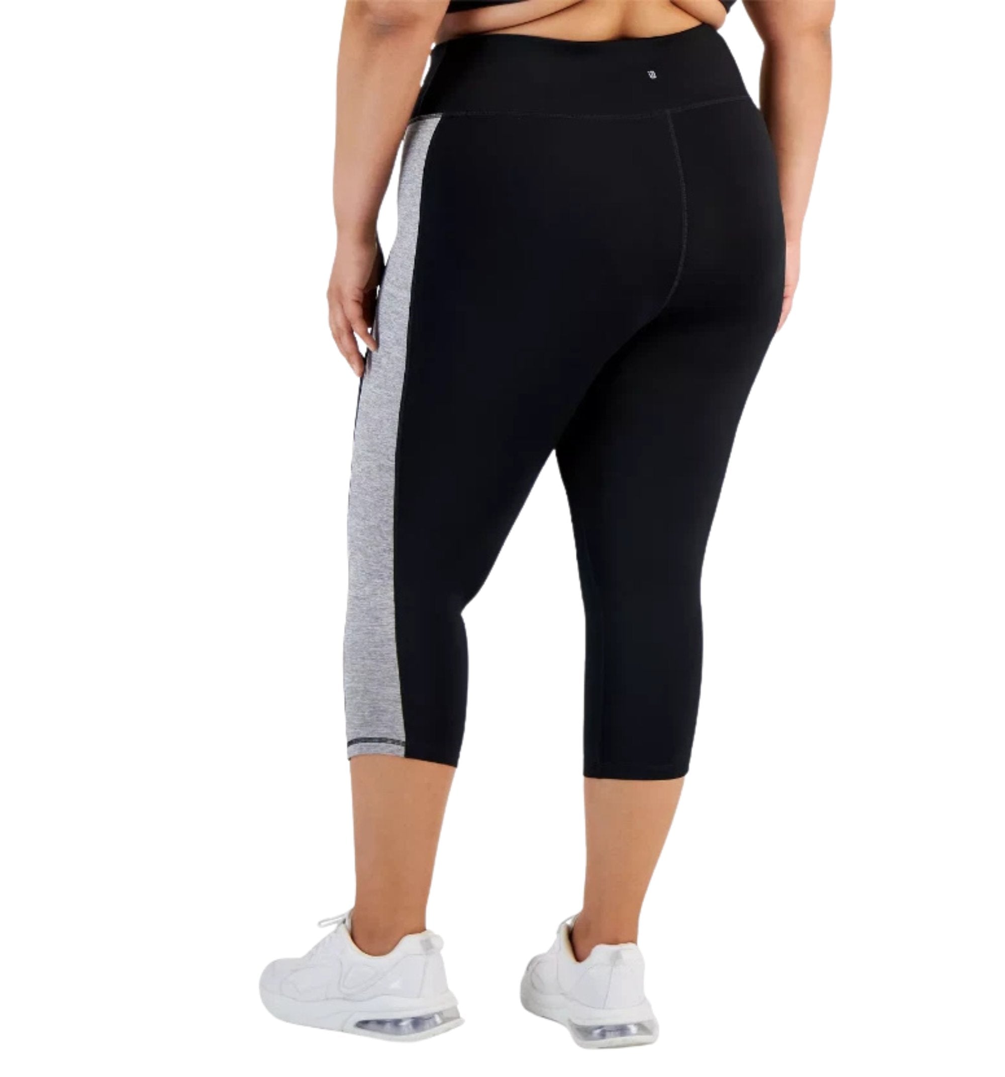 Id Ideology Plus Size Colorblocked Cropped