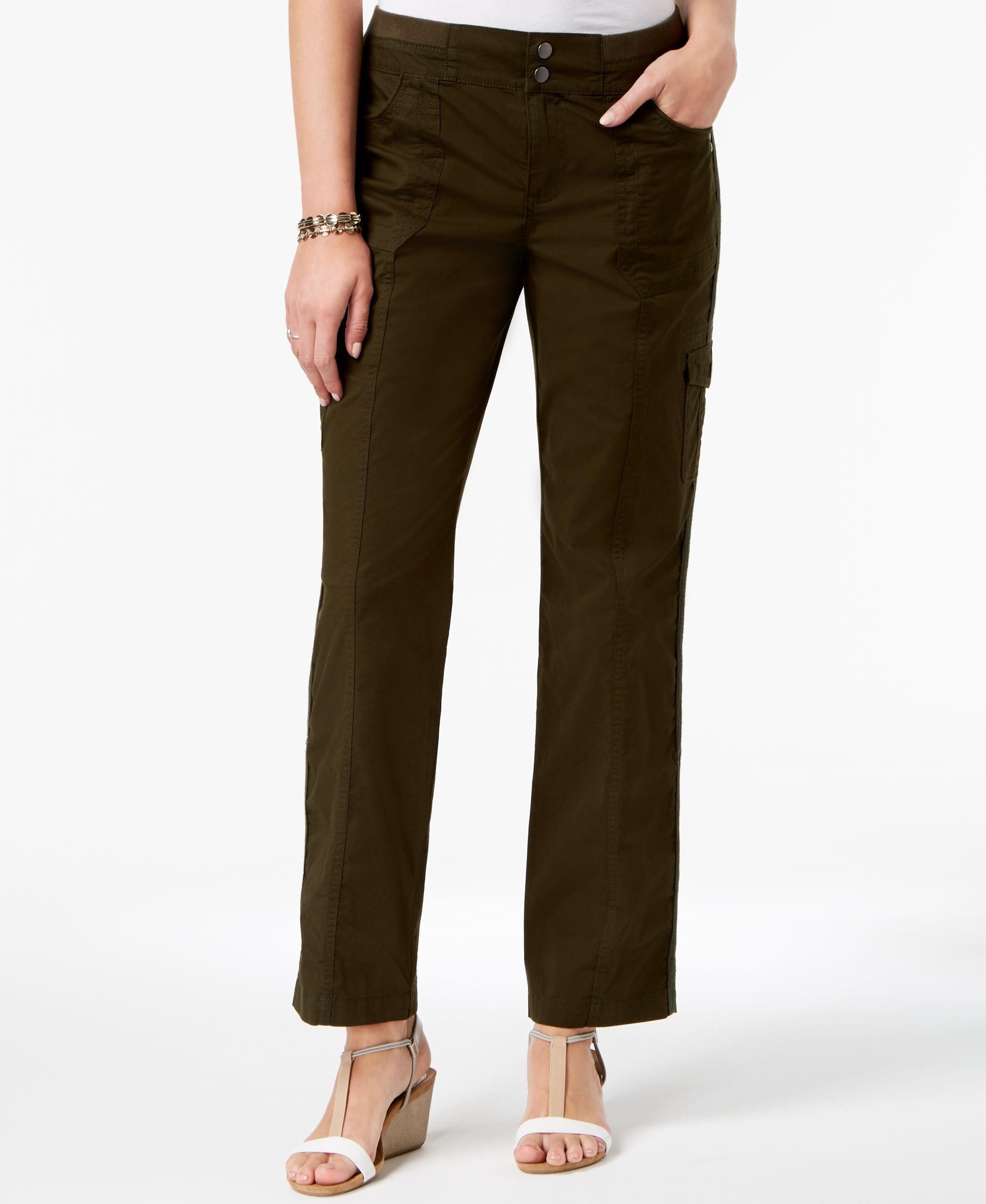 Style & Co Petite Convertible Cargo Pants