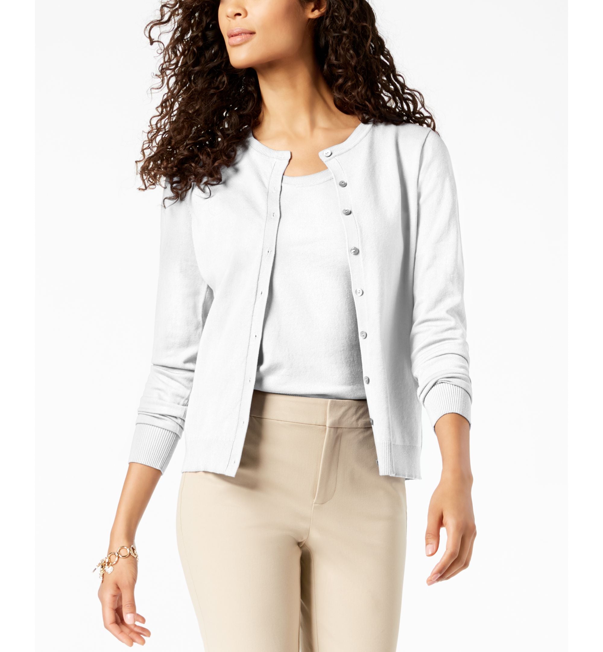 Charter Club Button Cardigan