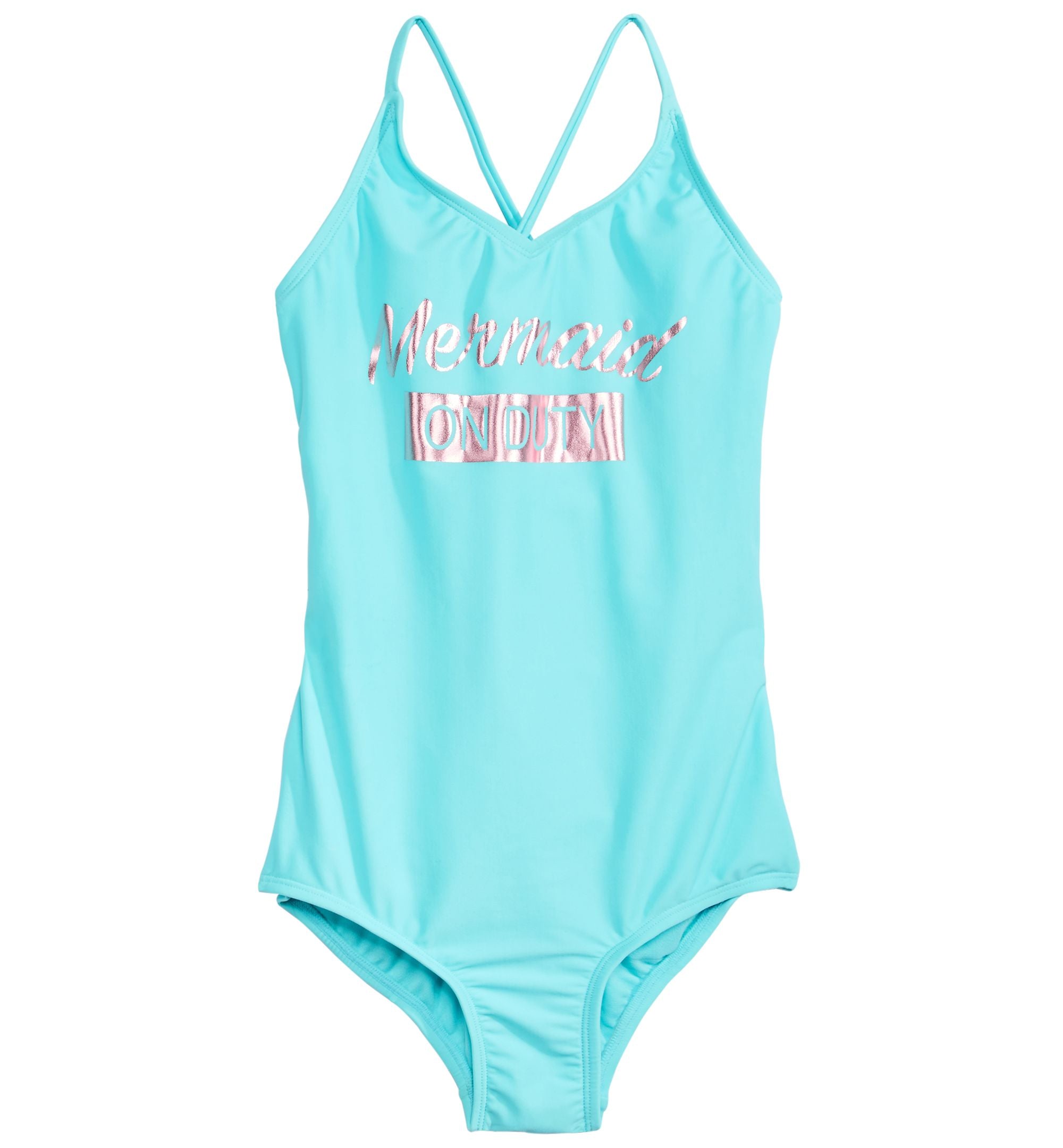Summer Crush Big Girls 1 Pc. Mermaid On Duty Swimsuit