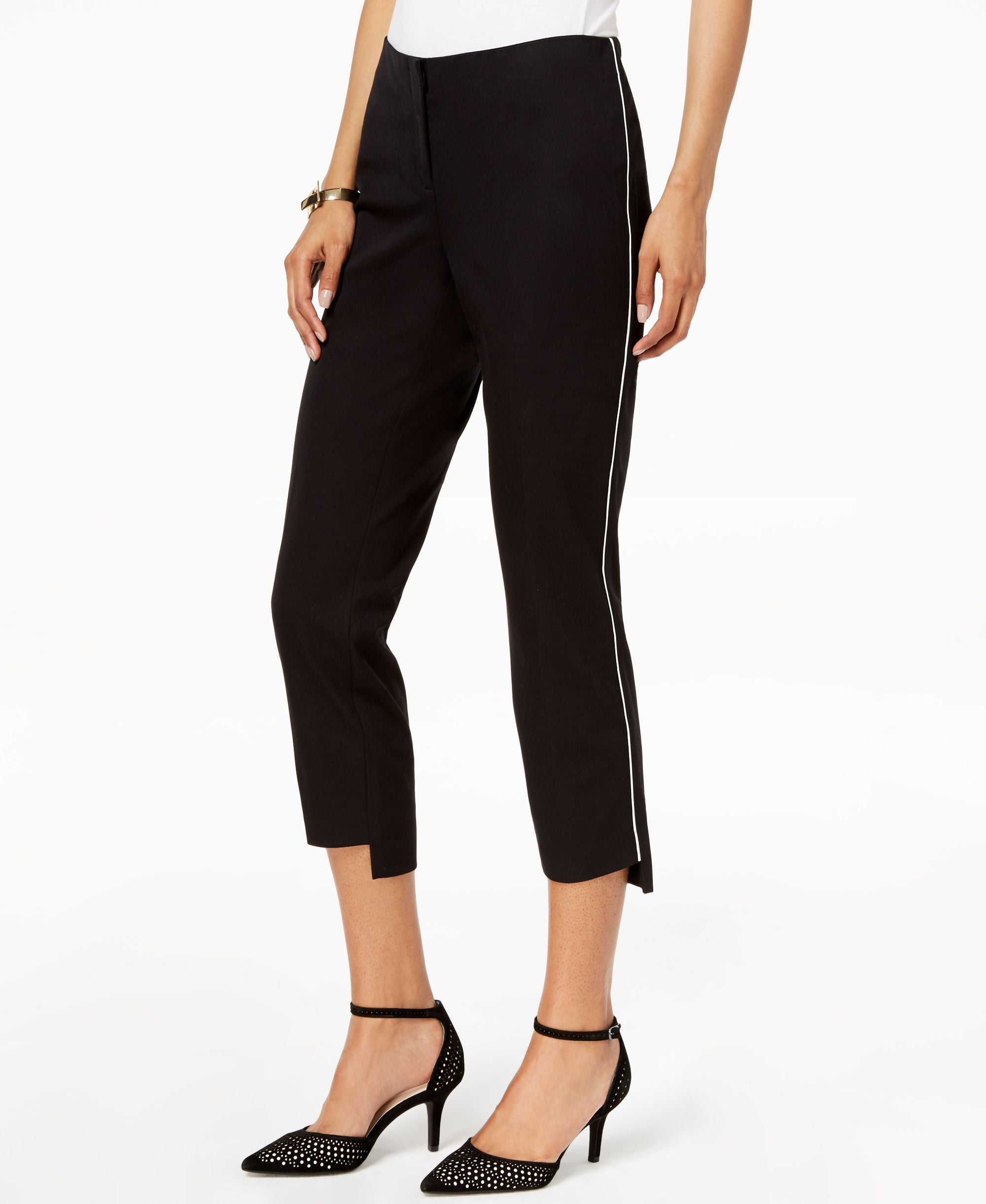 Alfani Petite Step Hem Ankle Pants
