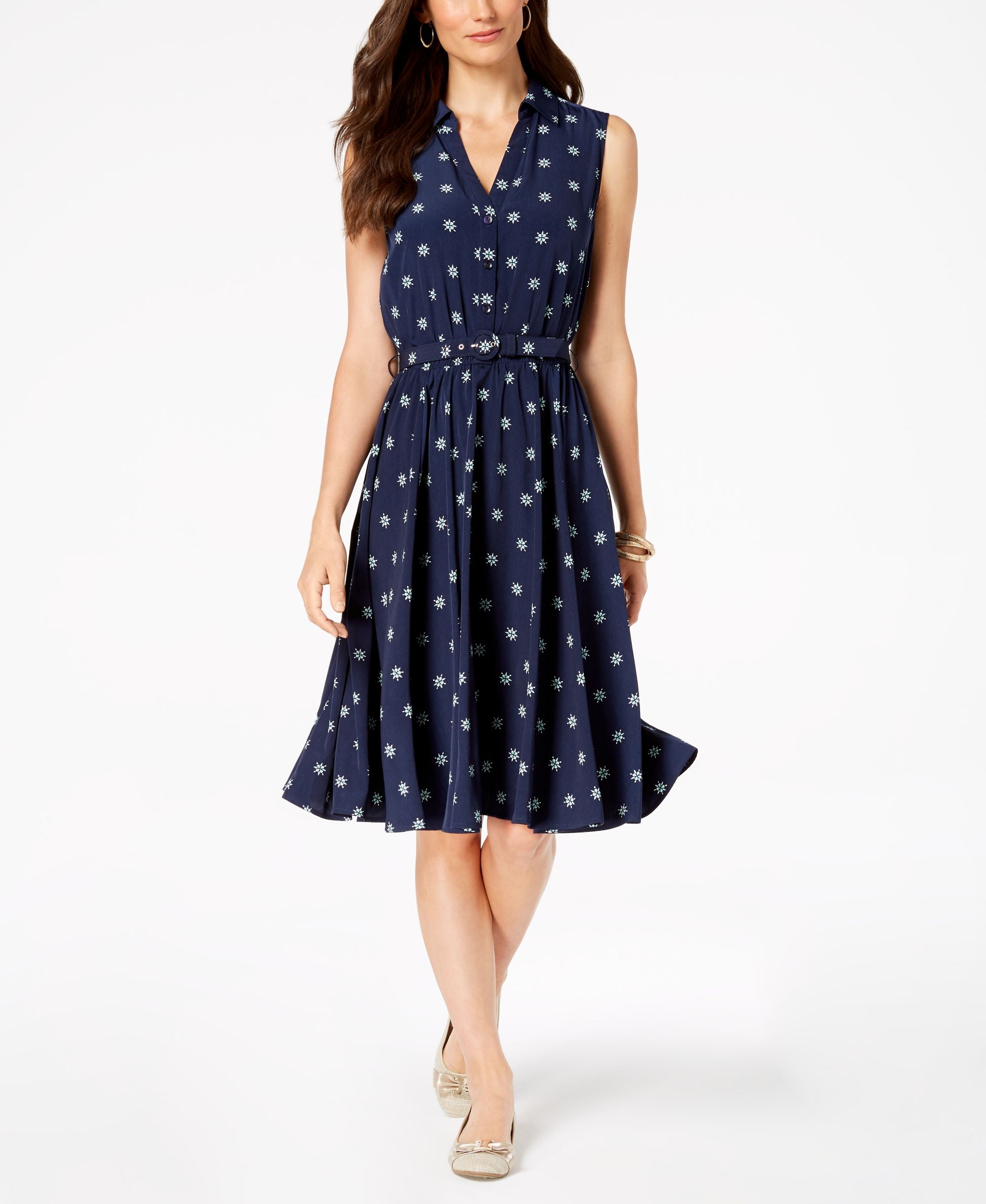Charter Club Printed Shirtdress