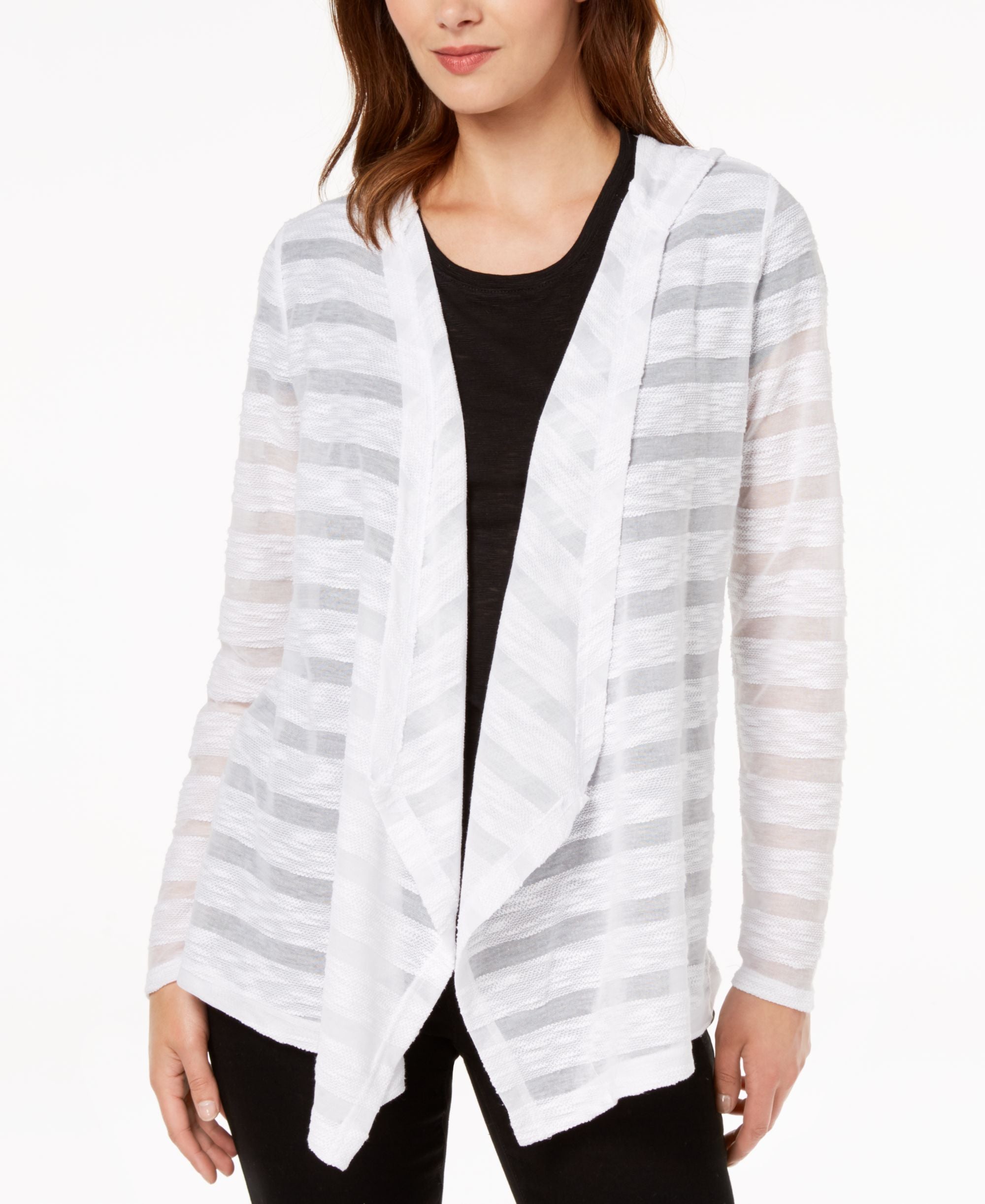 Illusion Stripe Cardigan