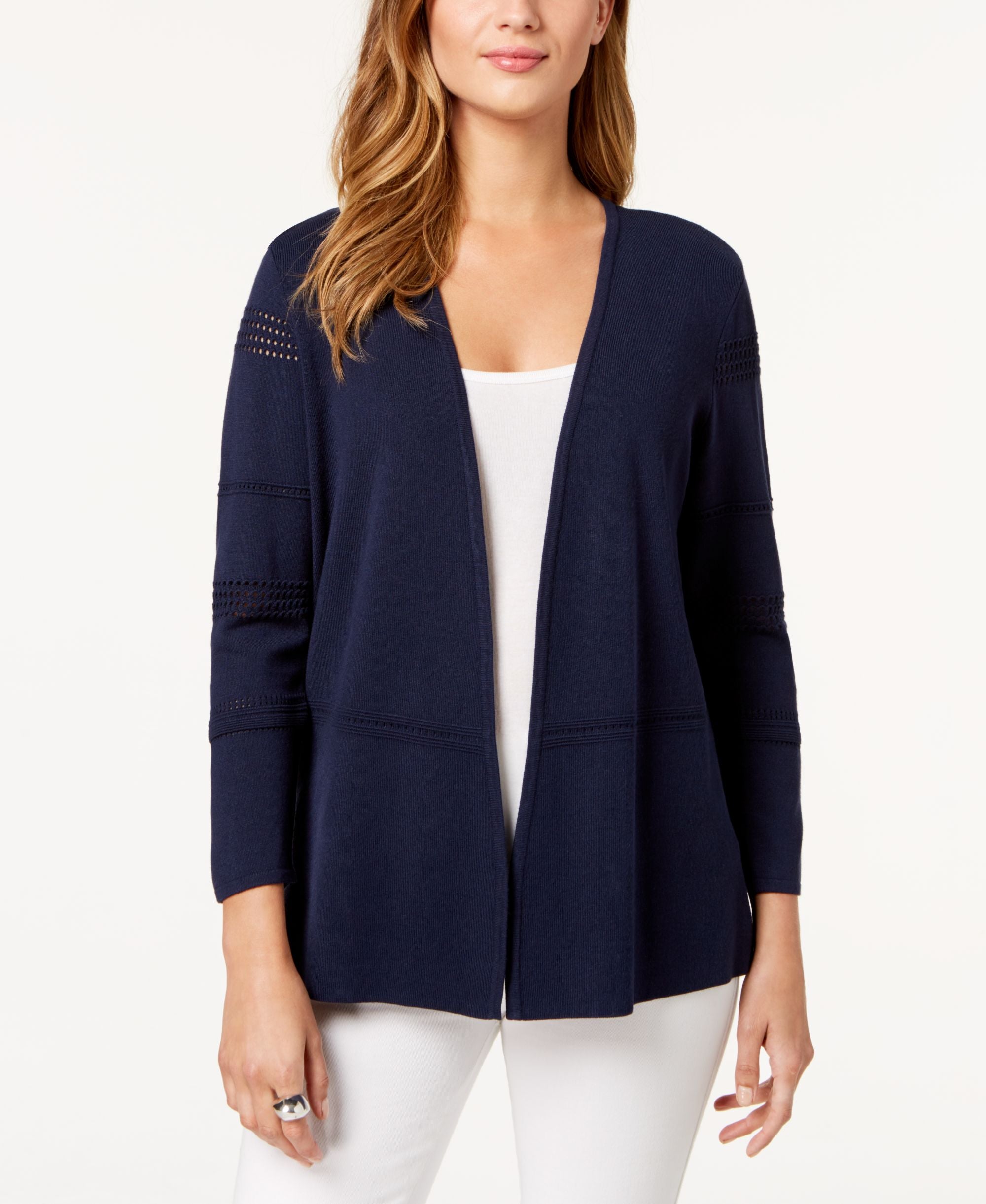 Charter Club Pointelle Cardigan