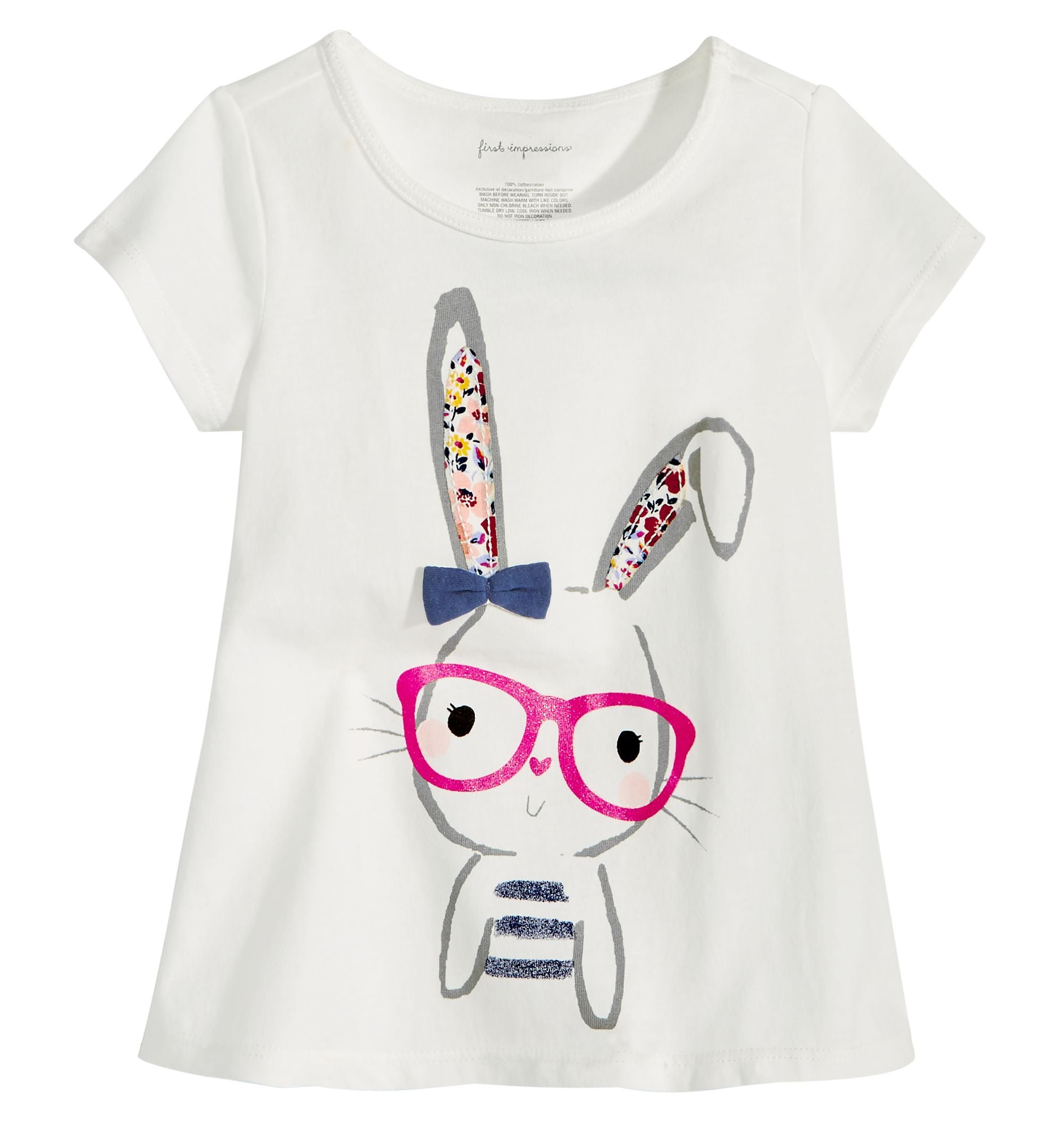 First Impressions Toddler Girls Graphic Print T-Shirt