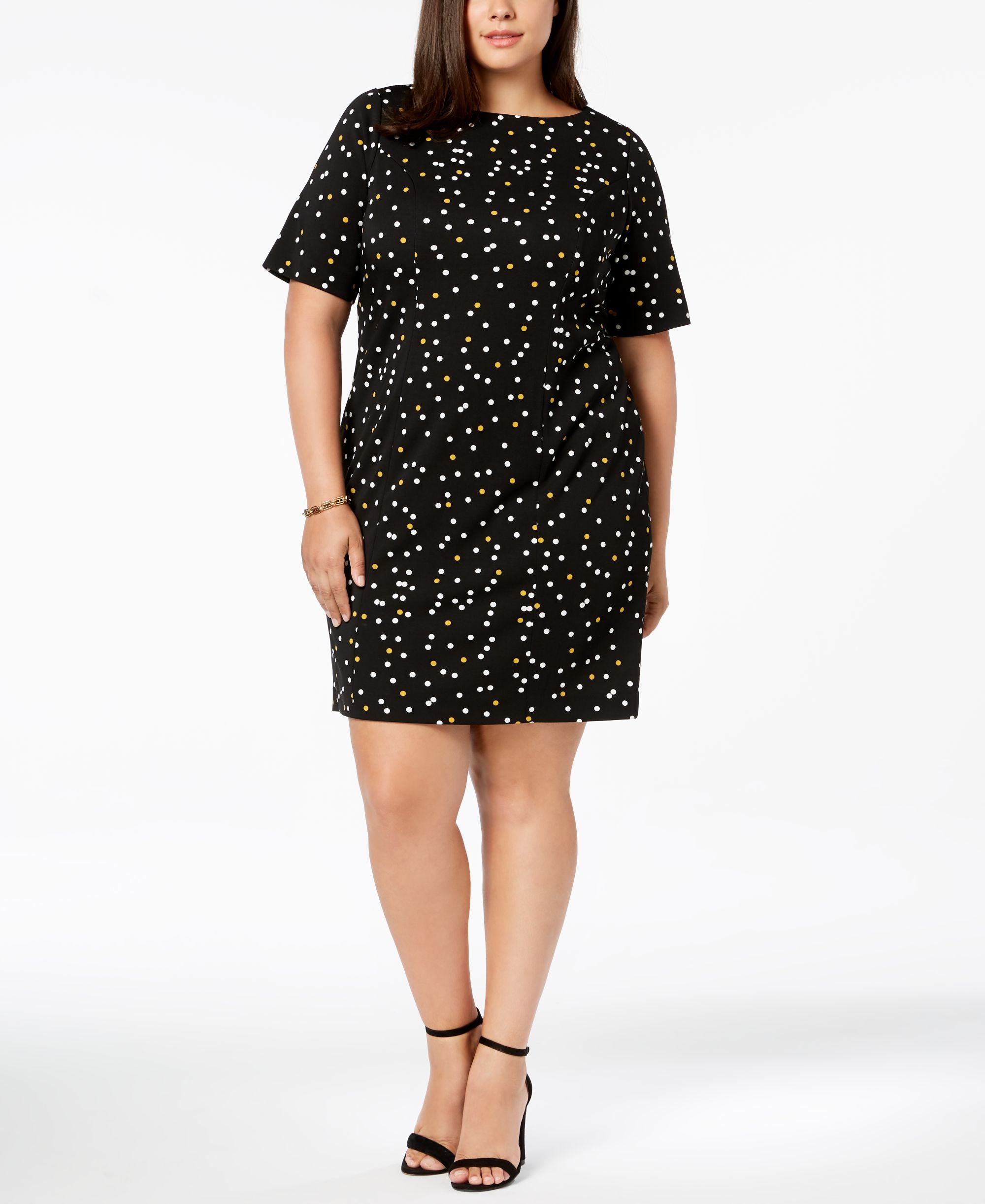 Alfani Plus Size Printed Sheath Dress