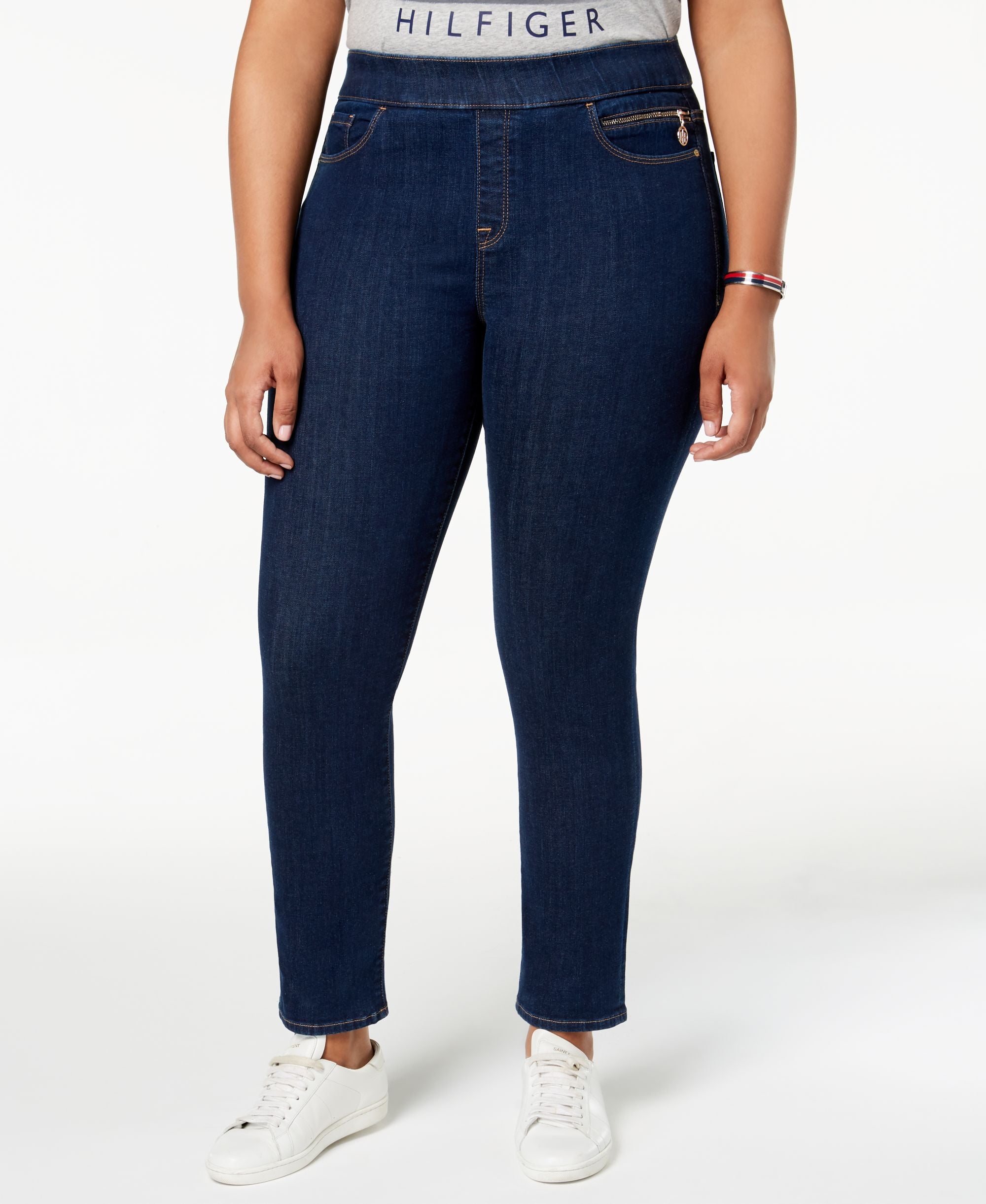 Plus Size TH Flex Gramercy Pull-On Jeans