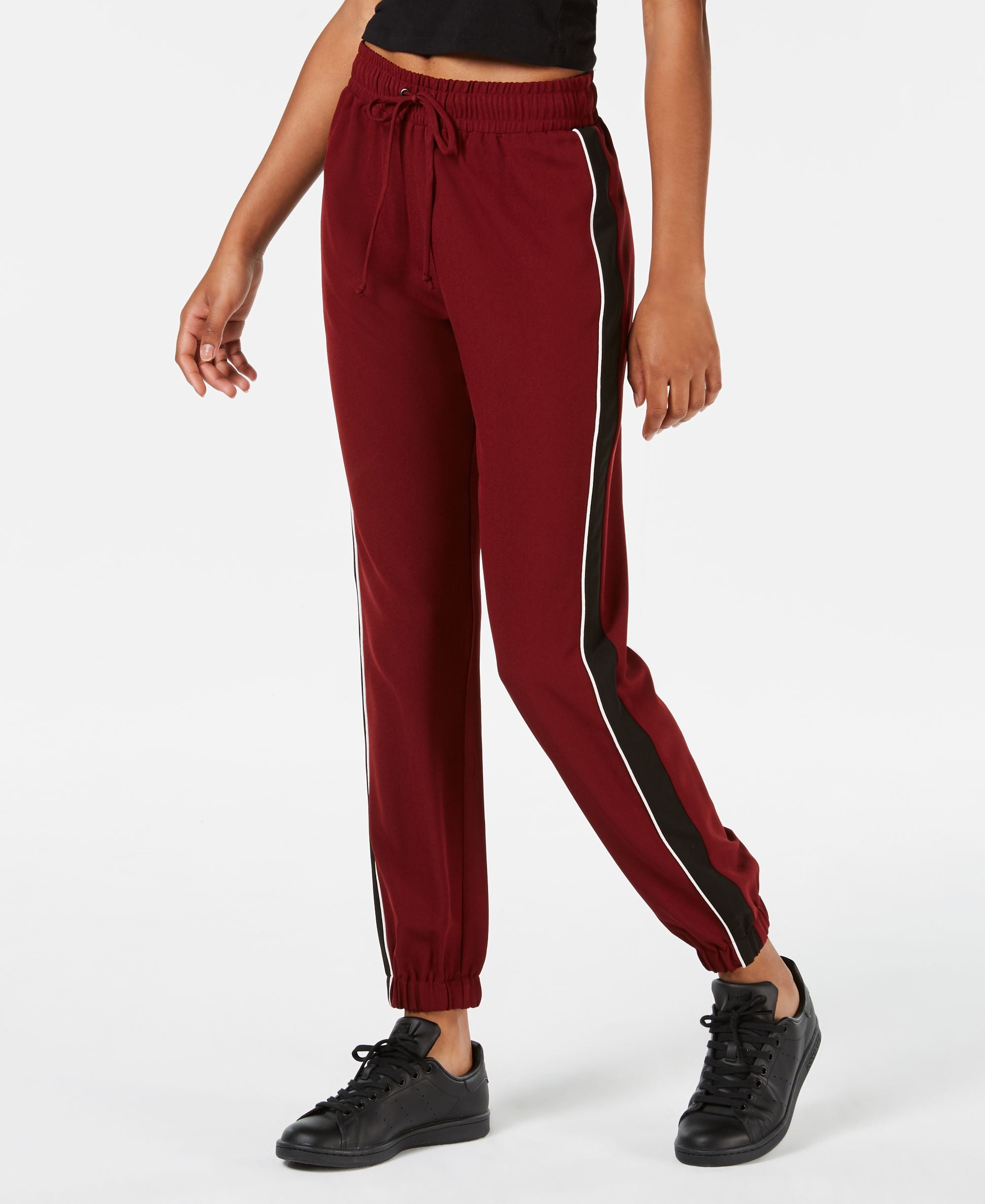 Be Bop Juniors Striped Jogger Track Pants