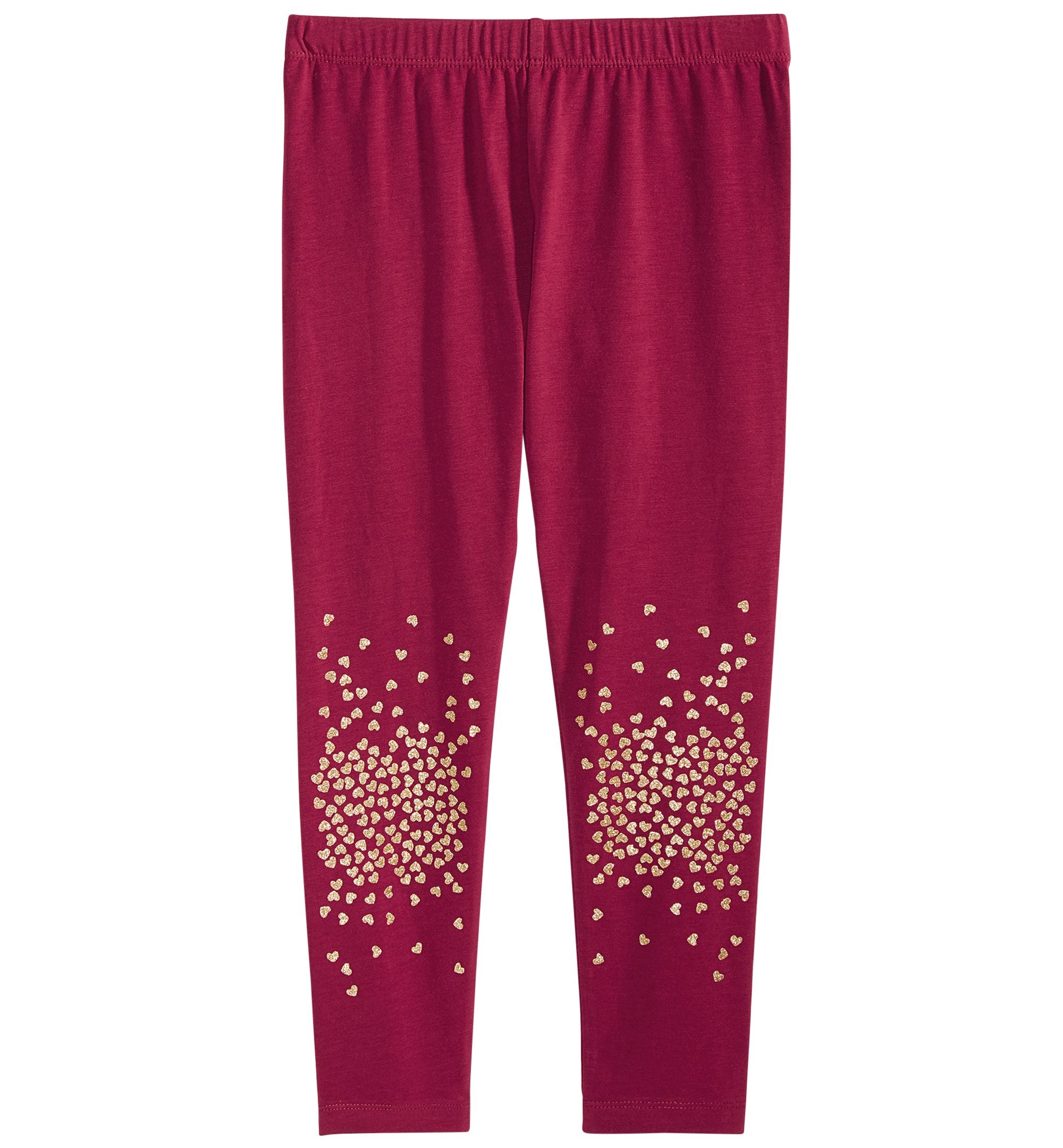 Epic Threads Toddler Girls Glitter Heart Leggings