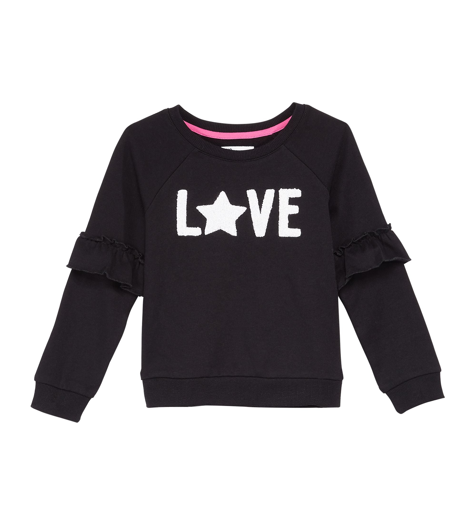 Epic Threads Toddler Girls Ruffle Trim Sweatshirt