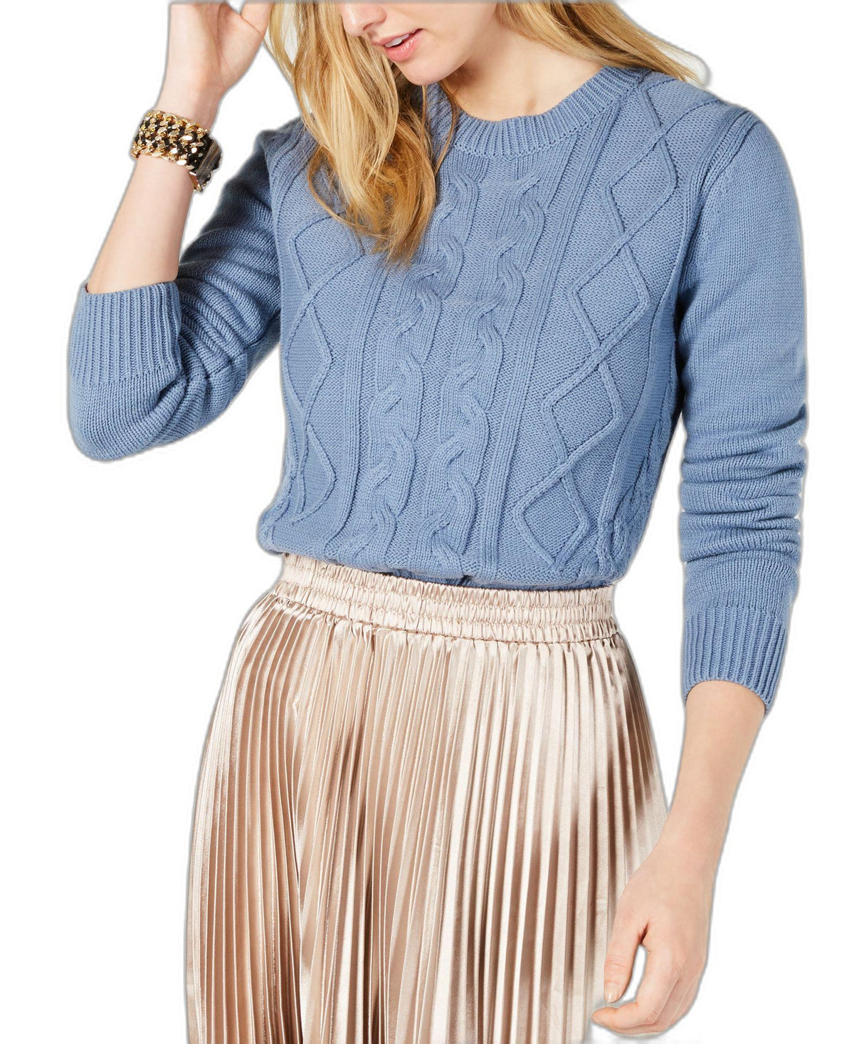 Leyden Hyrum Cable Knit Sweater