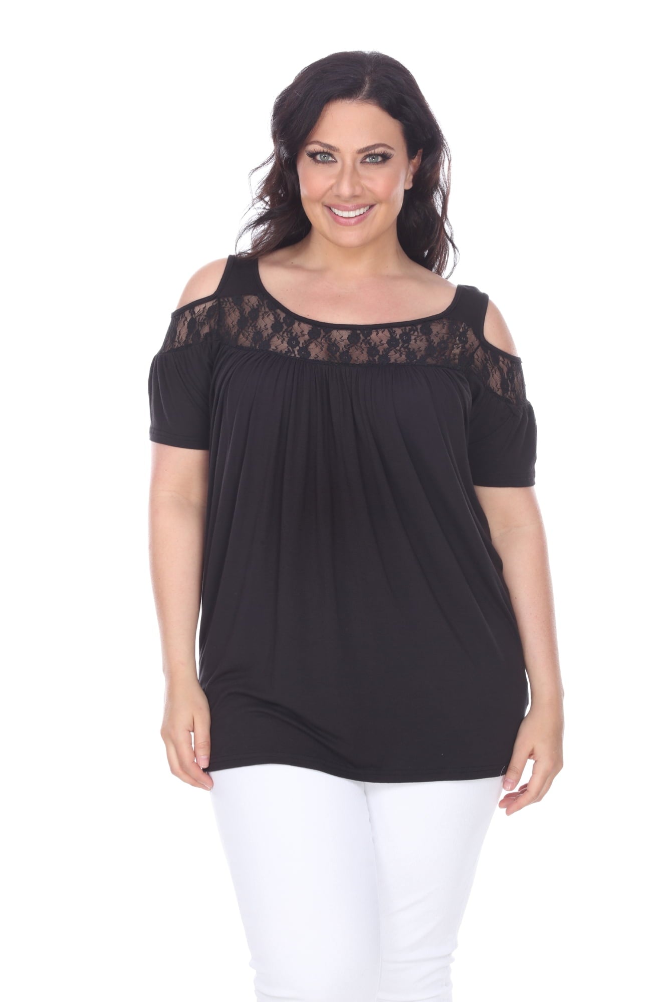 White Mark Women s Plus Size Bexley Tunic Top