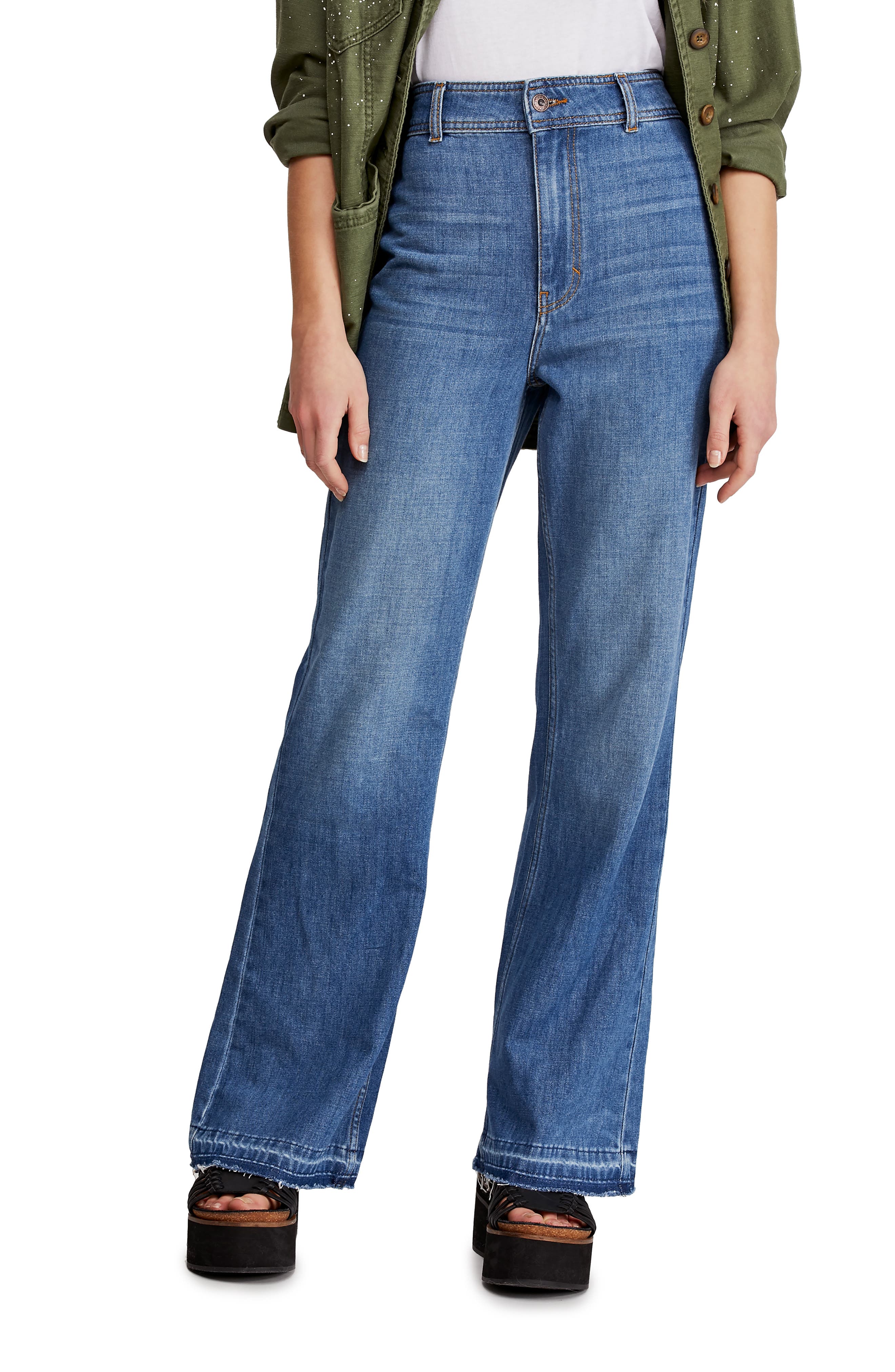 Free People Mindy Rigid Flared Jeans