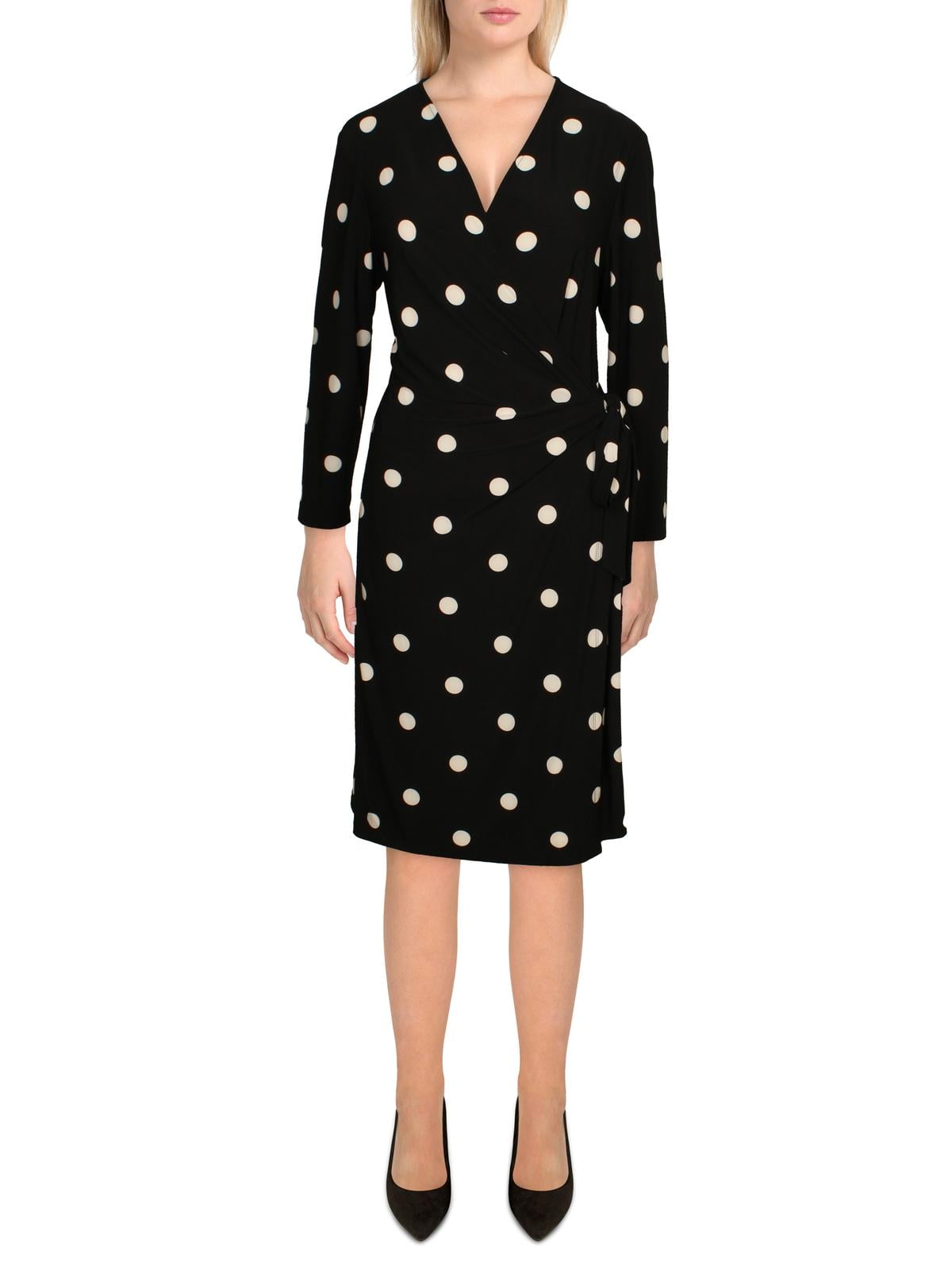 Faux-Wrap Dress