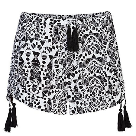 Hurley GWS0000780 Women's Rio 2" Walkshorts, White - XL