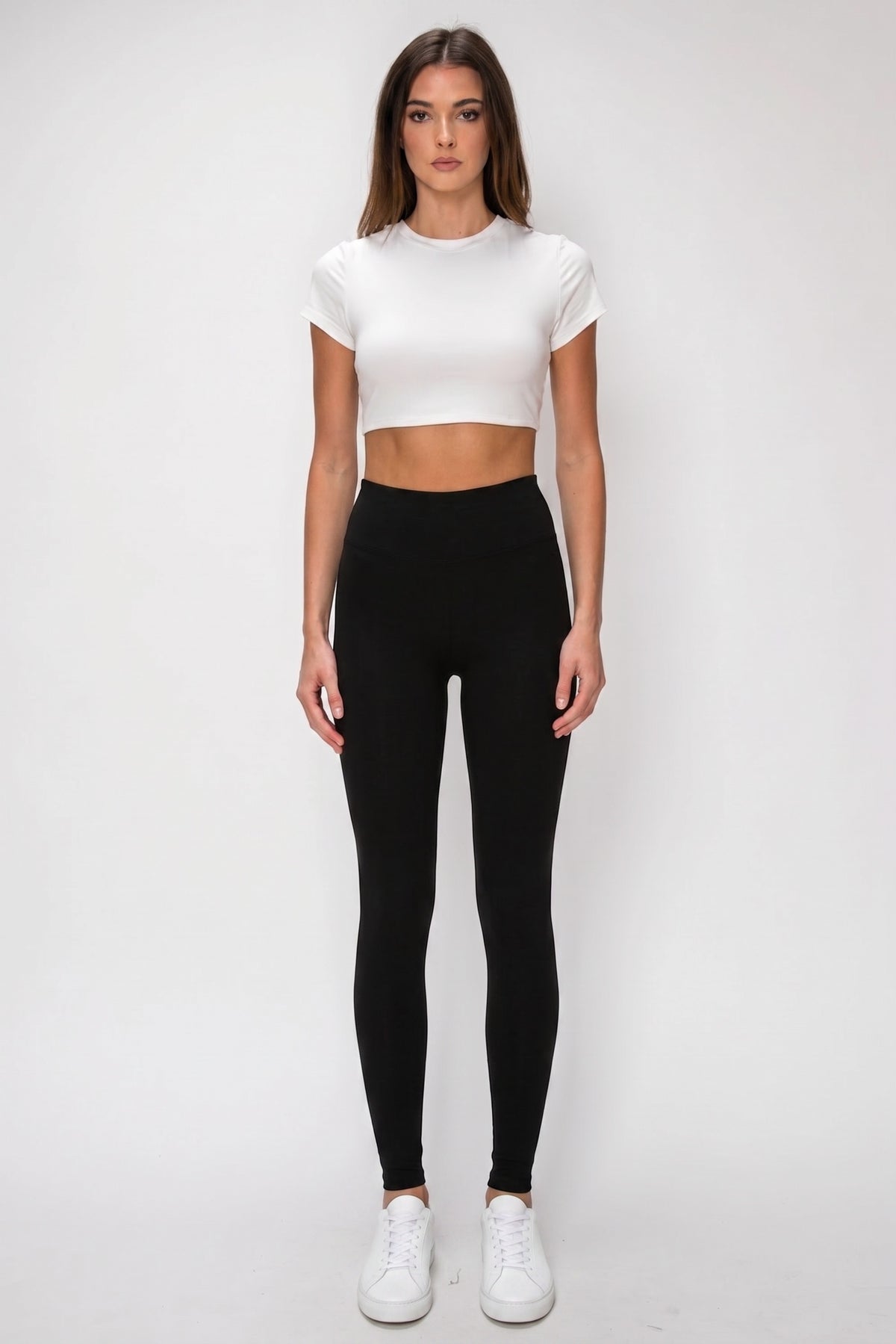 Creamy Soft Leggings High-Waist Legging with 3-Inch Waistband