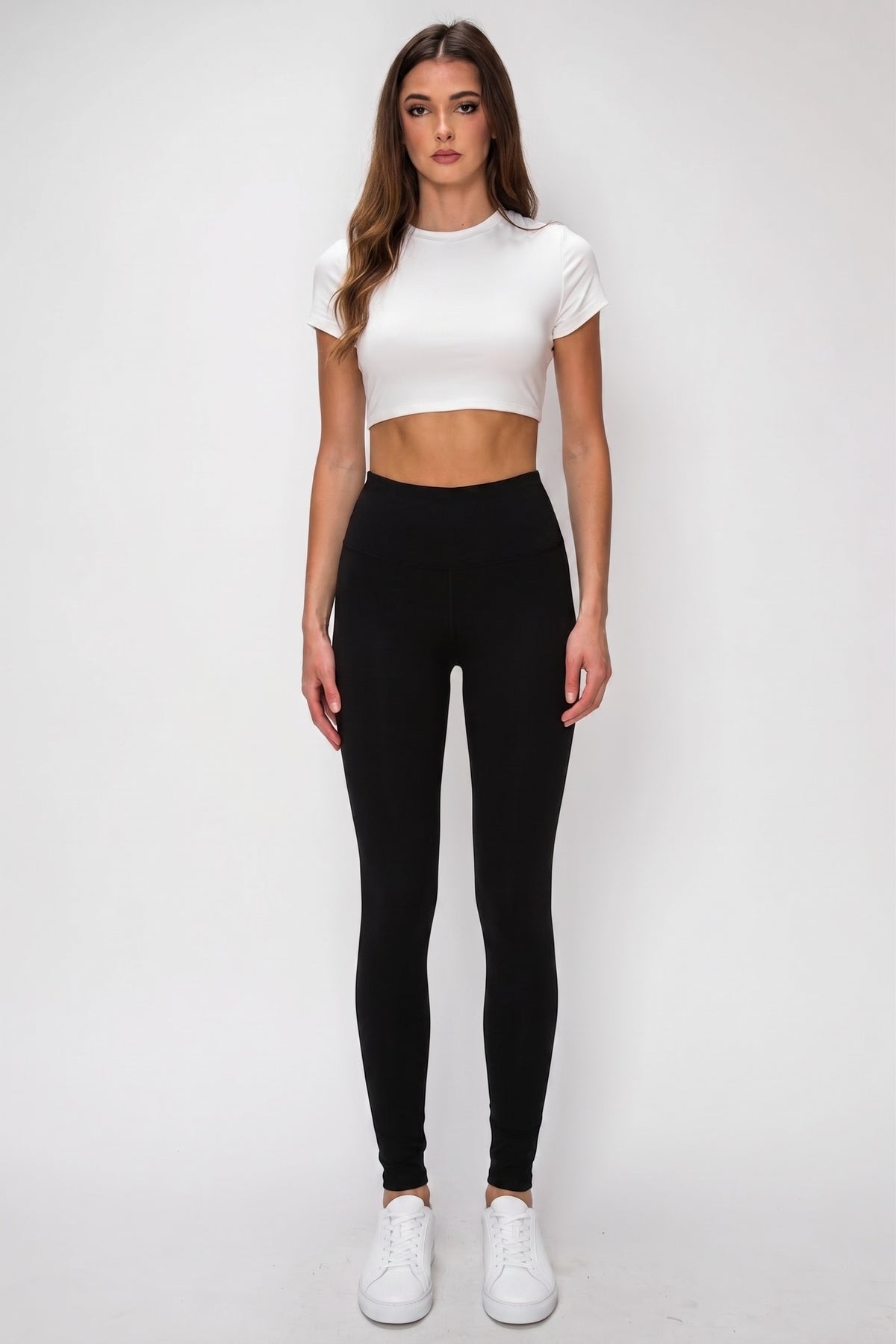 Creamy Soft Leggings High-Waist Legging with 5-Inch Waistband