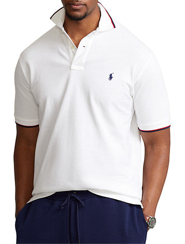 Men's Big & Tall Mesh Polo Shirt