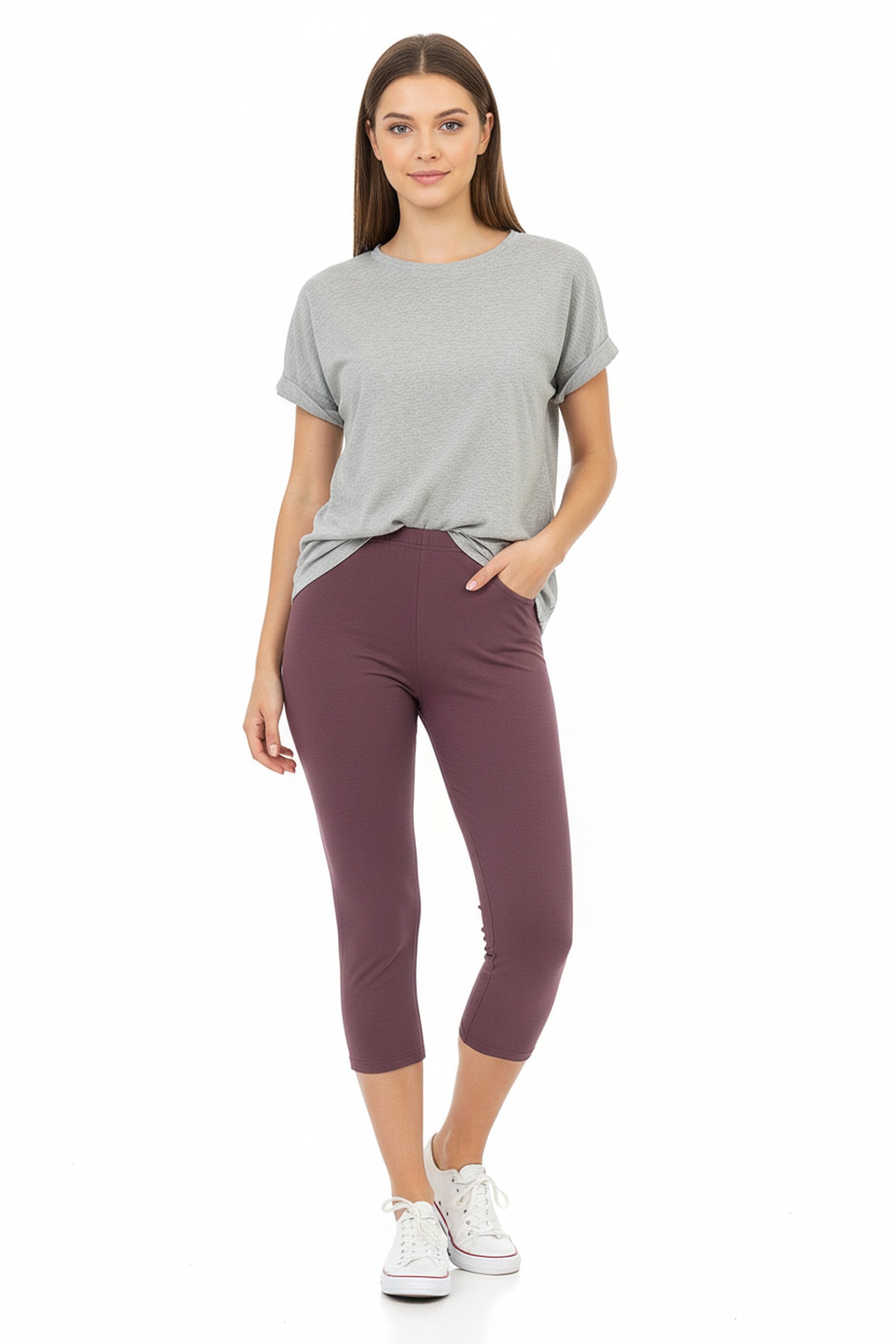 Buttery Smooth Basic Solid Capris - New Mix