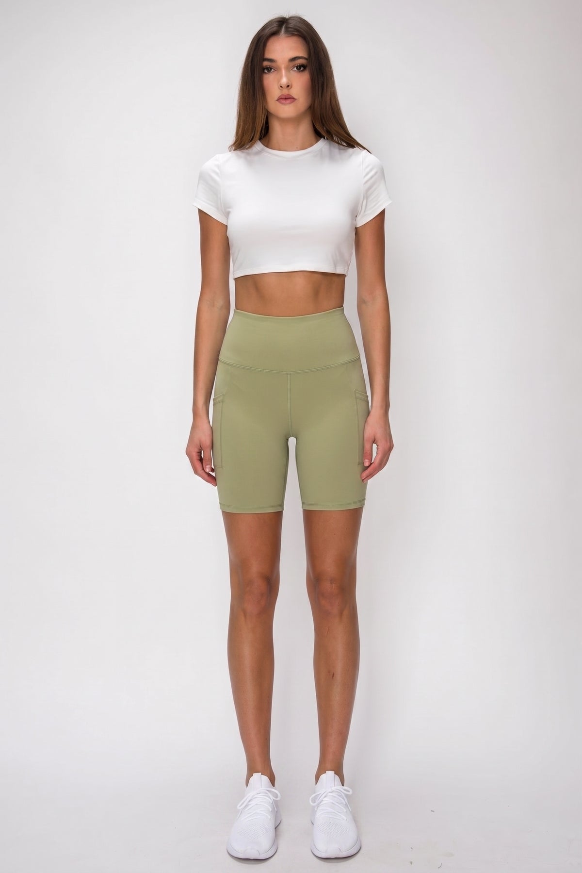 Sculpt Pocket 7-Inch High-Waist Biker Short