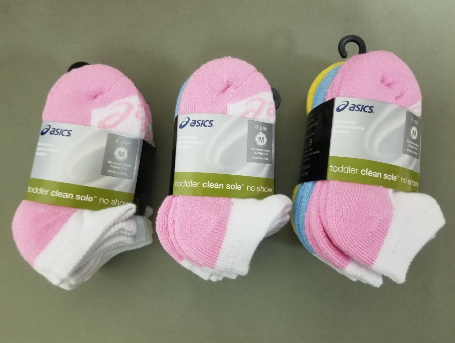 Asics Toddler No Show Socks (6 Pair)
