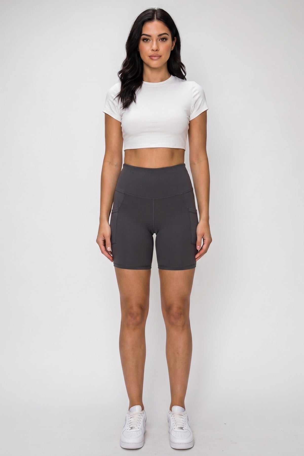 Sculpt Pocket 7-Inch High-Waist Biker Short