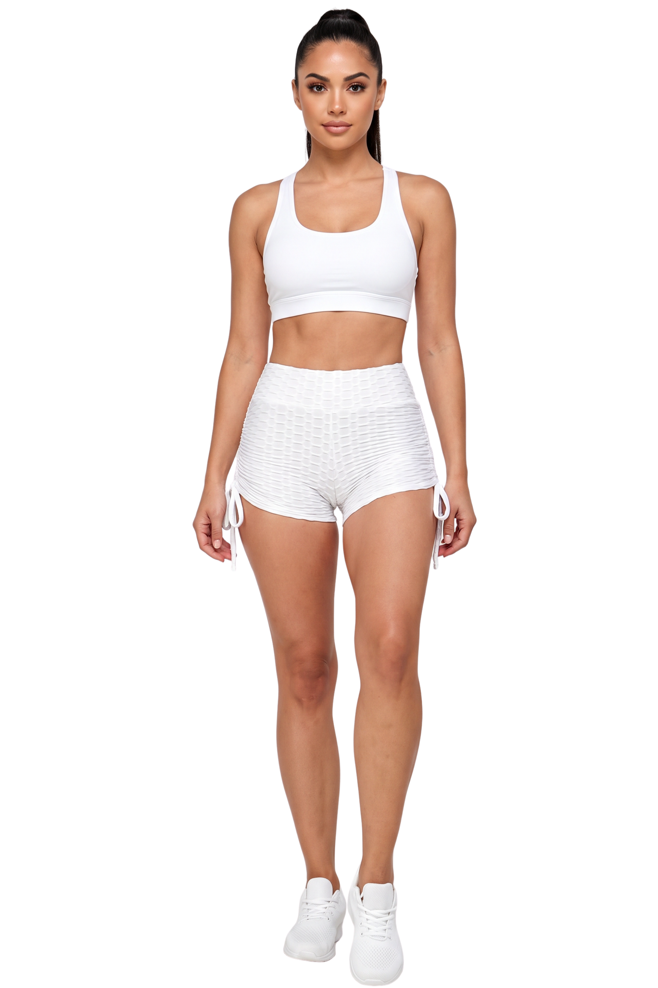 Scrunch Butt Side Tie Summer Sport Shorts
